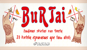 Žaidimas vaikams "Burtai" 3,00€